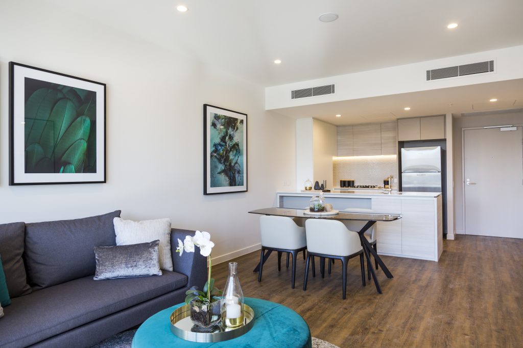 Lucid Apartments Precision Interior Walls and Ceilings